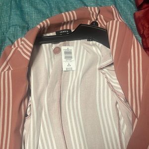 Torrid rose stripe lt Boyd blazer size 2